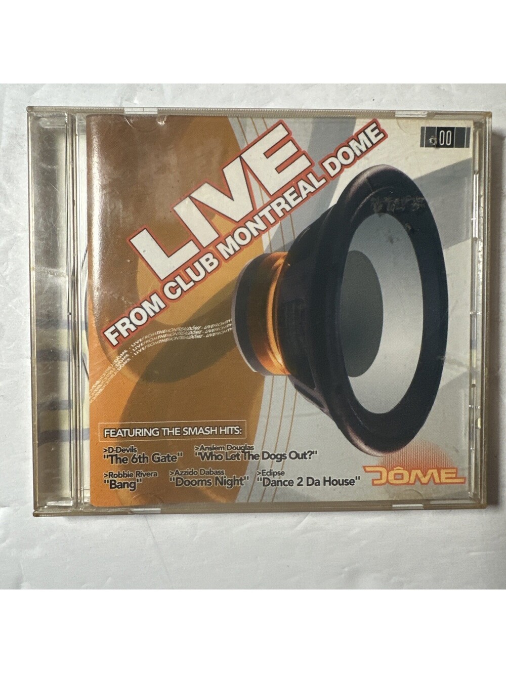 DJ Dero, Eclipse, D-Devils, De-Phazz– Live From Club Montreal Dome – CD w insert
